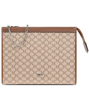 Max Mara Mmtrousses Clutch Bag - Natural