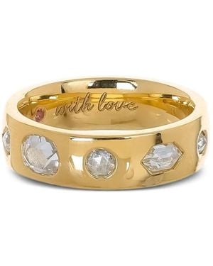 Nimo With Love 18K Diamond Ring - Metallic