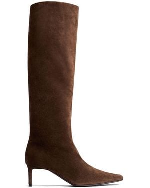 Khaite Ona Boots - Brown