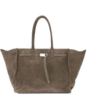Benedetta Bruzziches Mame Weekend Top Handle Shoulder Bag - ブラウン
