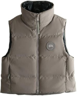 Canada Goose Gilet Imbottito - Grigio