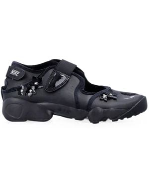 Nike Air Rift Florette Flower-Embellished Trainers - Blue