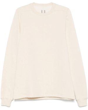 Rick Owens Crew-Neck Longsleeved Jumper - Natural