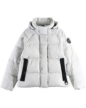 Canada Goose Junction Hooded Puffer Parka - White