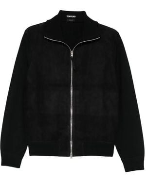 Tom Ford Zip-Up Jacket - Black