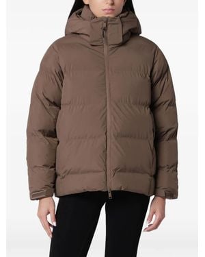 Tretorn Arctic Hooded Puffer Jacket - Brown