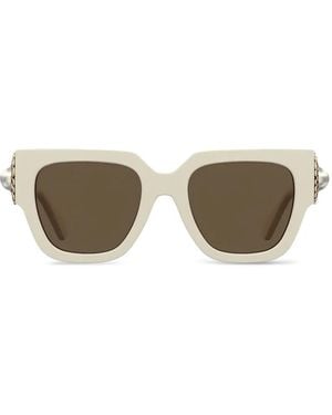 Moschino Zonnebril Met Vierkant Montuur - Meerkleurig