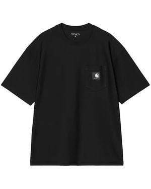 Carhartt Og Loose-Fit Pocket T-Shirt - Black