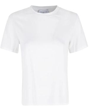 Isabelle Blanche Camiseta Con Aberturas - Blanco