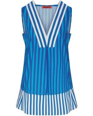 Simon Miller Robe Courte Mar - Blue