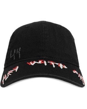 44 Label Group Casquette À Logo Brodé Byp - Black