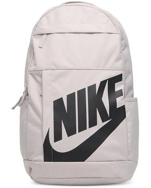 Nike Logo-Print Backpack - White