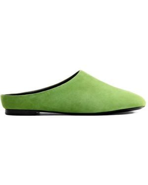 Simon Miller Riad Suede Mules - Green