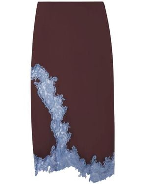 A.L.C. Olivia Midi Skirt - Purple