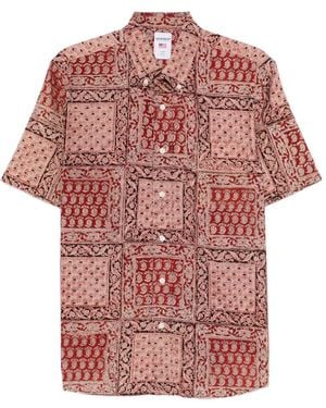 Sebago Crossriver Paisley-Print Shirt - Red