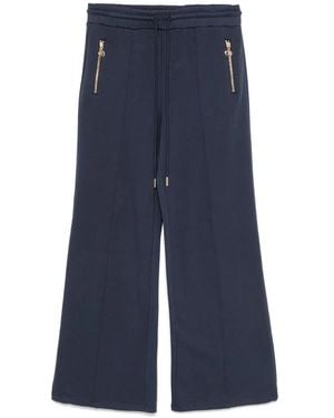 Twinset Jersey Track Trousers - Blue