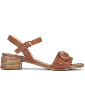 Ron White Seraphina Buckle-Detail Sandals - Brown