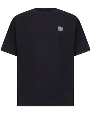 Stone Island Logo-patch T-shirt - Negro