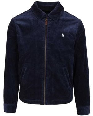 Polo Ralph Lauren Wynton Corduroy Lighweight Jacket - Blue