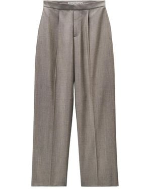 Alexander Wang Mid-Rise Pants - Gray