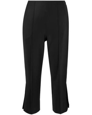 Matériel Wool Blend Cropped Pants - Black