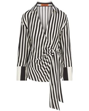 Simon Miller Vietta Striped Blouse - White