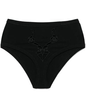Baserange Slip A Vita Alta - Nero