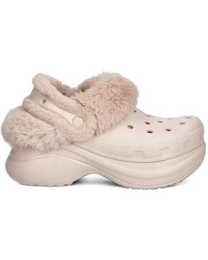 Crocs™ Furry Clogs - Natural