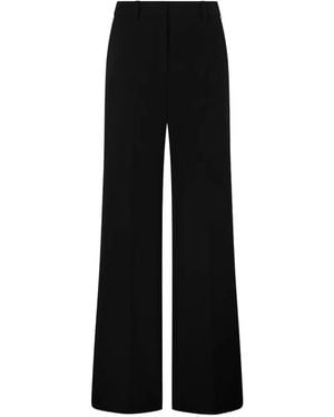 Liu Jo Creased Palazzo Pants - Black
