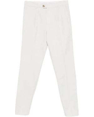 Brunello Cucinelli Plissierte Hose - Weiß