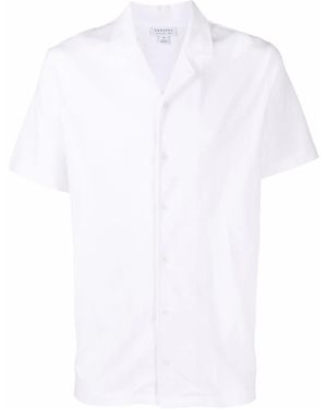 Sunspel Spread-Collar Shirt - White