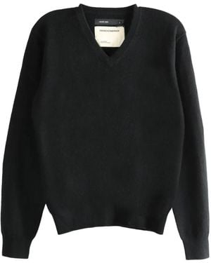 Frenckenberger V-neck Cashmere Sweater - ブラック