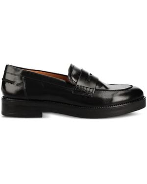 JONAK PARIS Mirna Leather Loafers - Black