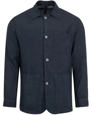 120% Lino Jack Met Knopen - Blauw