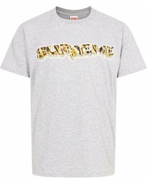 Supreme Diamond Logo-Print T-Shirt - White
