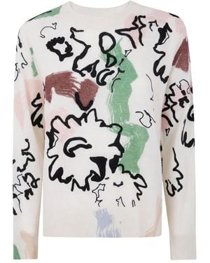 Paul Smith Oberteil mit Print - Weiß