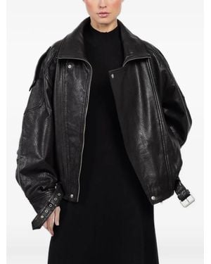 JBQ Veste À Taille Ceinturée - Black