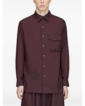 Y-3 3-Stripes Overshirt - Purple