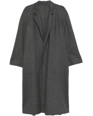 Carven Einreihiger Mantel - Grau