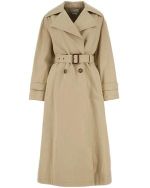 McQueen Gabardina Con Cinturón - Neutro