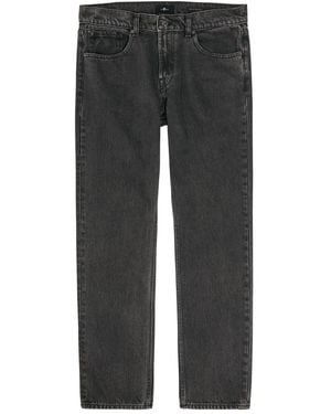 7 For All Mankind Straight-Leg Jeans - Grey