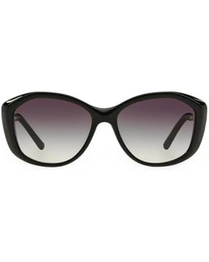 Burberry Geometric-Frame Sunglasses - Black