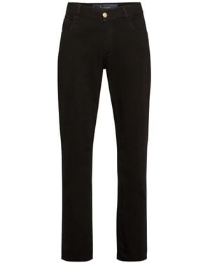 Billionaire Jean Slim À Broderies - Black