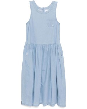 Chocoolate Cotton Dress - Blue