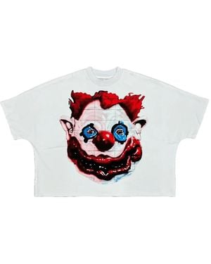 Stadium Goods T-Shirt Mit Clown-Print - Weiß
