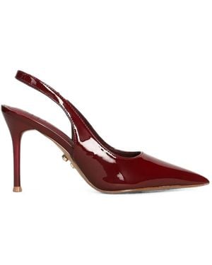 Twentyfourhaitch Ayora Slingback Pumps - Red