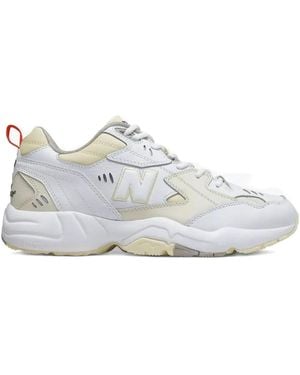 New Balance 608 Leather Sneakers - White