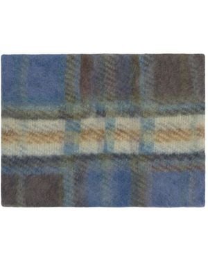 Bompard Brushed Tartan Snood - Grey