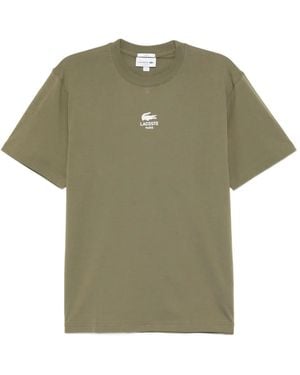 Lacoste Logo-Print T-Shirt - Green