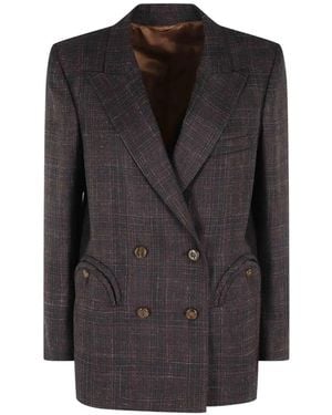 Blazé Milano Double-Breasted Blazer - Black